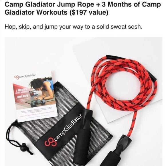 Camp Gladiator Jump Rope + 3 Months of Classes - Picture 2 of 12